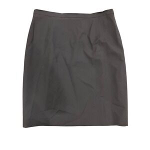 Vintage Escada Black Wool Blend Pencil Skirt Classic Career‎ Office Professional